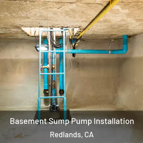  Basement Sump Pump Installation Redlands, CA