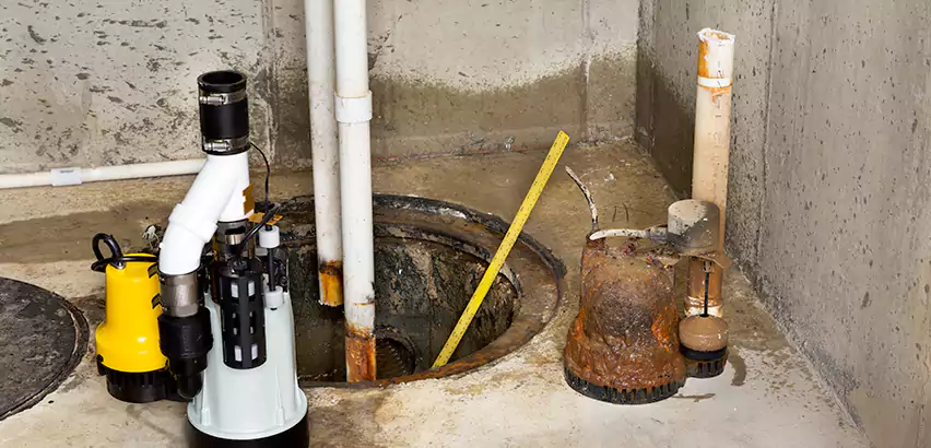 Installing Sump Pump in Finished Basement in Redlands, CA