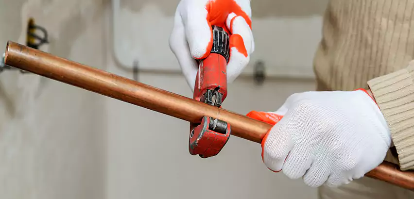 Temporary Copper Pipe Repair Redlands, CA
