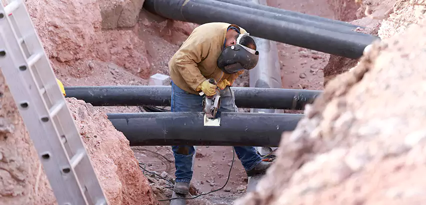 Cast Iron Sewer Pipe Replacement in Redlands