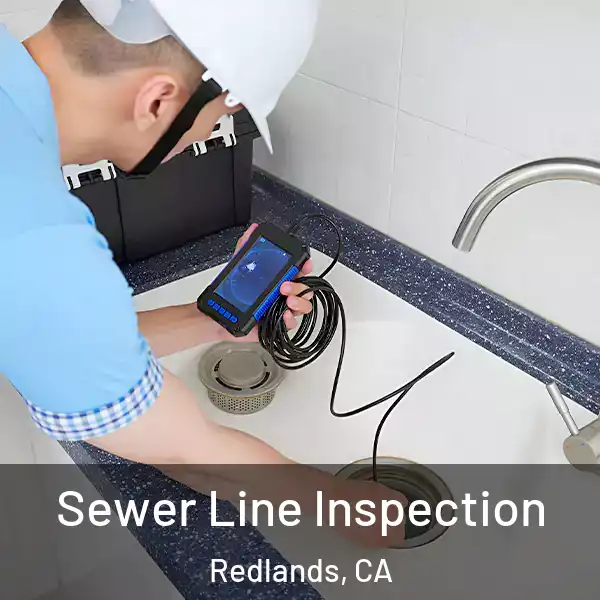  Sewer Line Inspection Redlands, CA