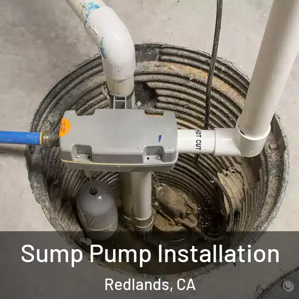  Sump Pump Installation Redlands, CA