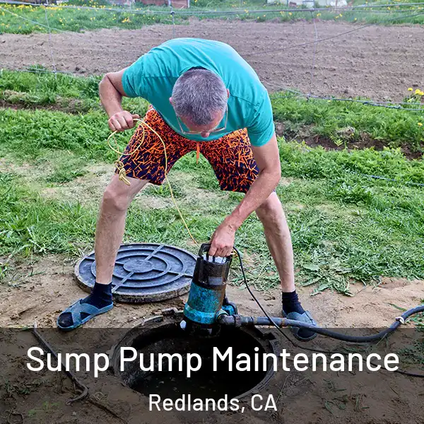  Sump Pump Maintenance Redlands, CA