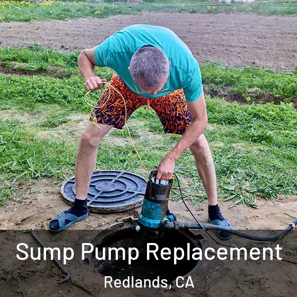  Sump Pump Replacement Redlands, CA