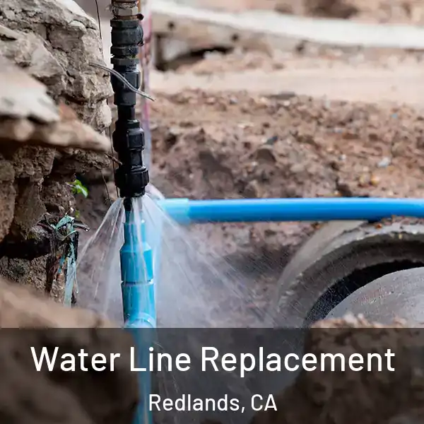  Water Line Replacement Redlands, CA